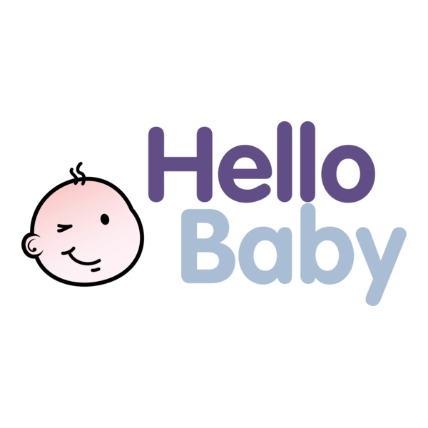 Hello Baby Logo PNG Vector