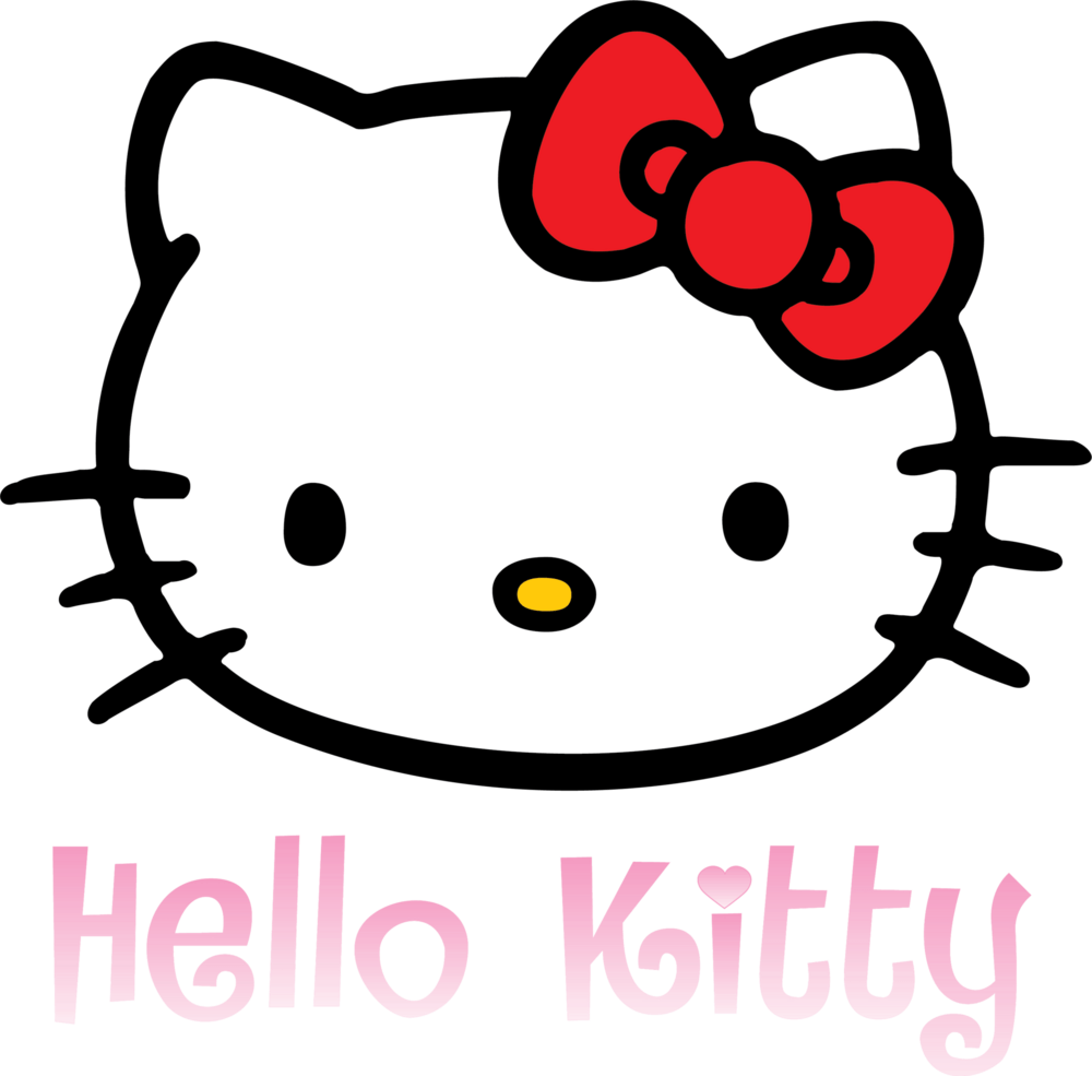 Hello Kitty Logo PNG Vector