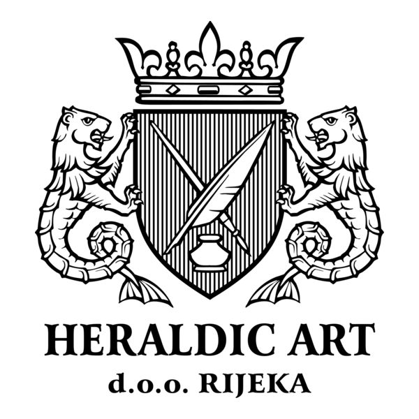Heraldic Art Logo PNG Vector
