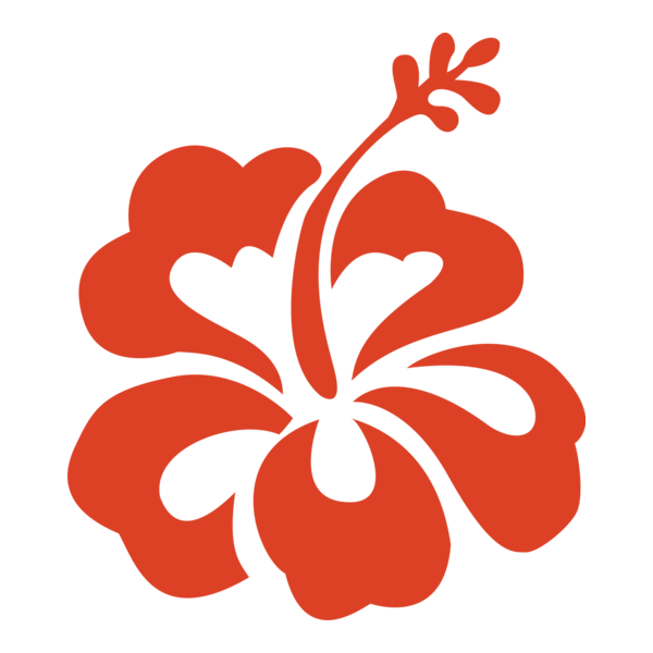 hibiscus flower Logo PNG Vector
