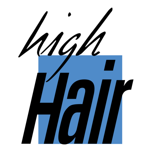 High Hair Logo PNG Vector