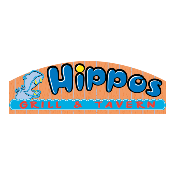 Hippos Grill & Tavern Logo PNG Vector