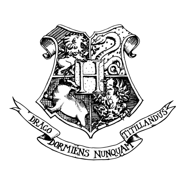 Hogwarts Logo PNG Vector