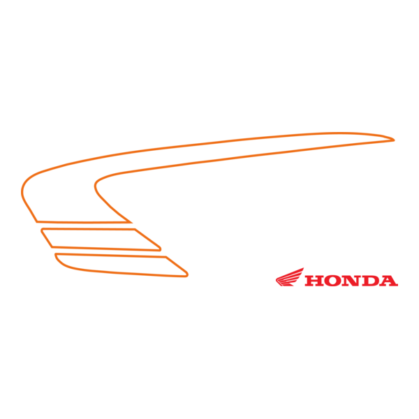 Honda SS50 tank Logo PNG Vector