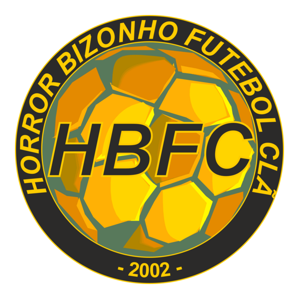 Horror Bizonho Futebol Clã Logo PNG Vector