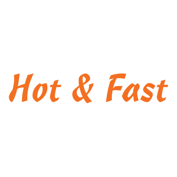 Hot & Fast Logo PNG Vector