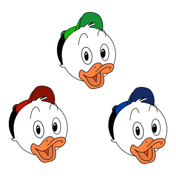 Huey Dewey Louie Qui Quo Qua Logo PNG Vector
