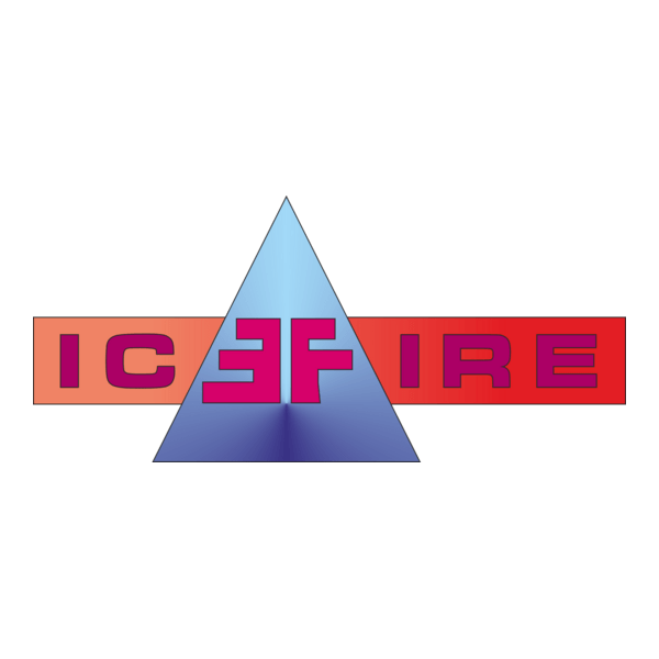 Ice Fire Logo PNG Vector