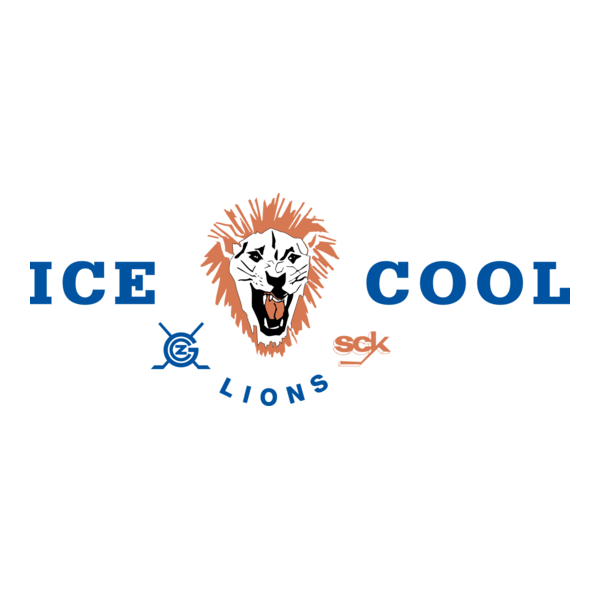 Icecool Lions Logo PNG Vector