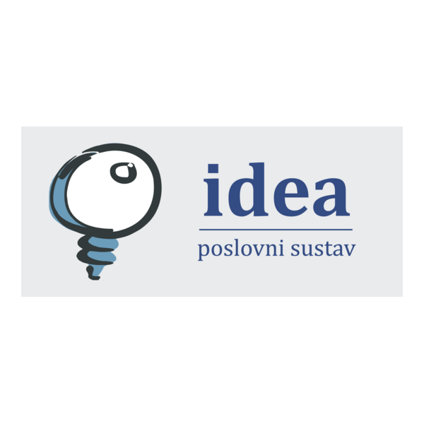 Idea Poslovni Sustav Logo PNG Vector