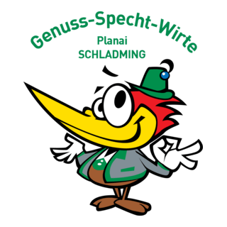 Genuss Specht Wirte Planai Schladming Logo PNG Vector