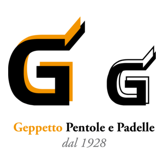Geppetto pentole e padelle Logo PNG Vector
