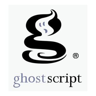 Ghostscript Logo PNG Vector