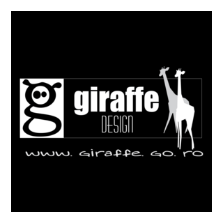 Giraffe Design Logo PNG Vector