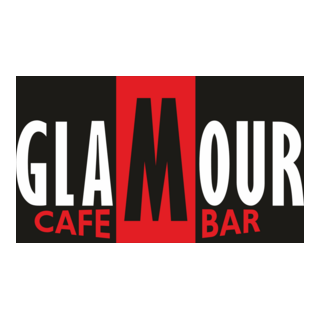 Glamour Cafe Logo PNG Vector