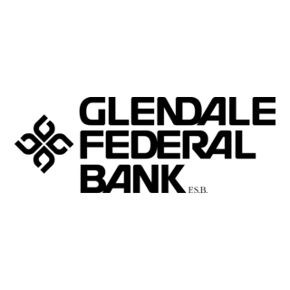 Glendale Federal Bank Logo PNG Vector