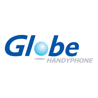 Globe Handyphone Logo PNG Vector