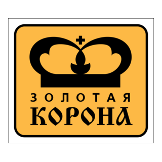 Gold Crown Logo PNG Vector