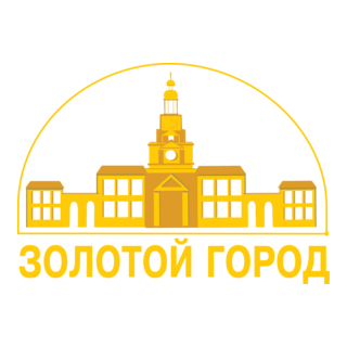 Gold Town Logo PNG Vector