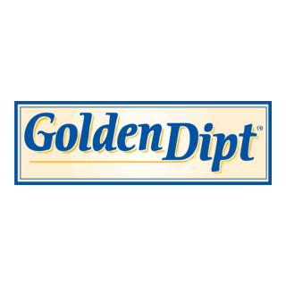 Golden Dipt Logo PNG Vector