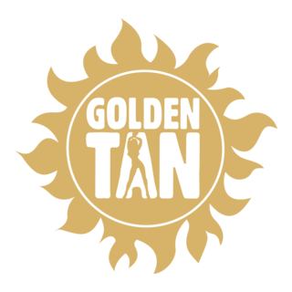 Golden Tan Logo PNG Vector