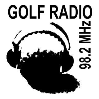 Golf Radio Logo PNG Vector