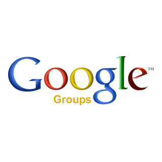 Google Groups Logo PNG Vector