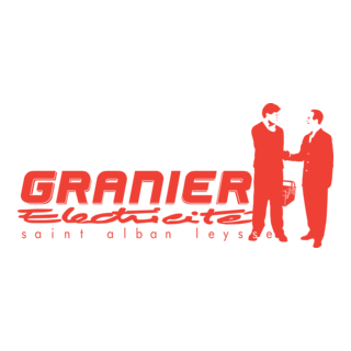 GRANIER Electricite (one color) Logo PNG Vector