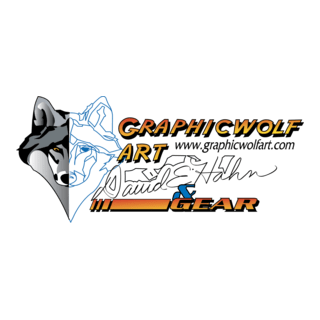 Graphicwolf Art & Gear Logo PNG Vector