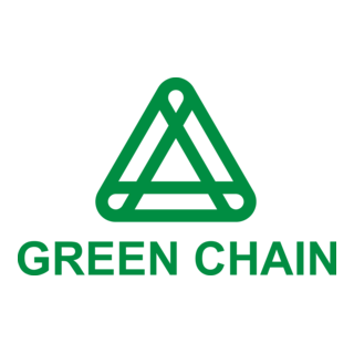 Green Chain Logo PNG Vector