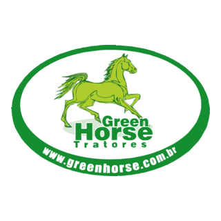 Green Horse Logo PNG Vector