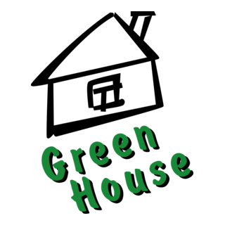 Green House Logo PNG Vector