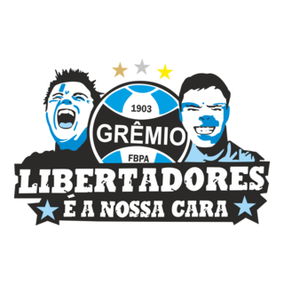 Grêmio Libertadores Nossa Cara Logo PNG Vector