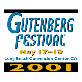 Gutenberg Festival Logo PNG Vector