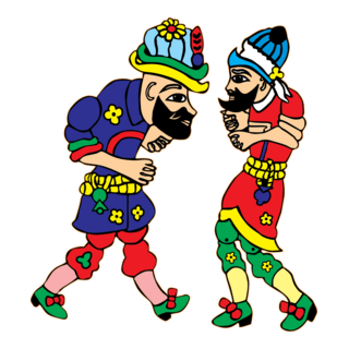 Hacivat Karagöz Logo PNG Vector