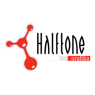 Halftone Logo PNG Vector