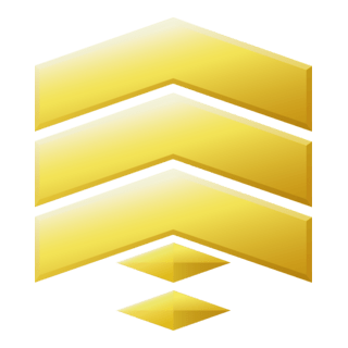 Halo 3 Medals - Sergeant Grade 3 Logo PNG Vector