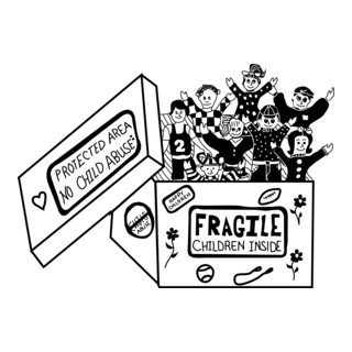 Happy Children Logo PNG Vector