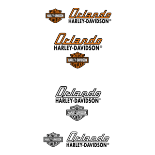 HARLEY -ORLANDO Logo PNG Vector