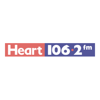 Heart 106.2 FM Logo PNG Vector