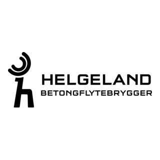 Helgeland Betongflytebrygger horisontal Logo PNG Vector