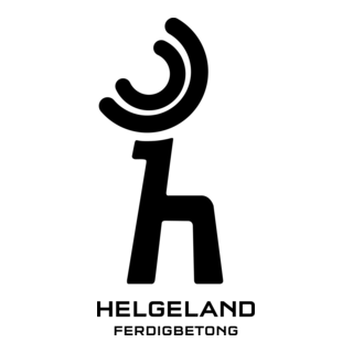 Helgeland Ferdigbetong Standing Logo PNG Vector