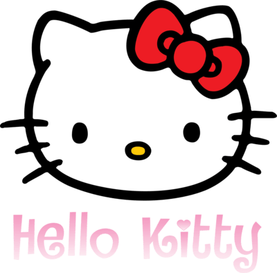 Hello Kitty Logo PNG Vector