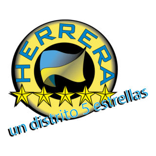 Herrera un idstrito 5 estrellas Logo PNG Vector