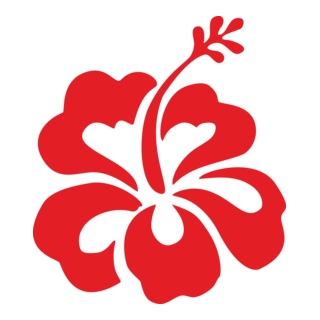 hibiscus flower Logo PNG Vector