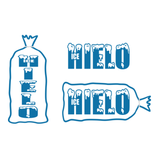 Hielo-Ice Logo PNG Vector