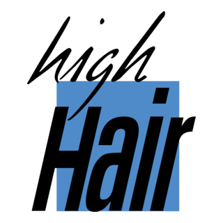 High Hair Logo PNG Vector