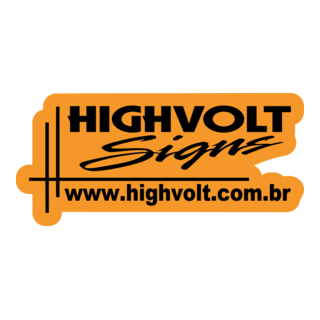 HighVolt Signs Logo PNG Vector
