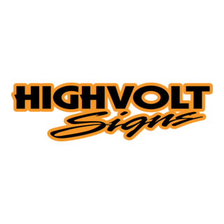 HighVolt Signs Logo PNG Vector