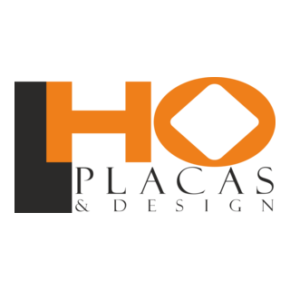 HO Placas & Design Logo PNG Vector